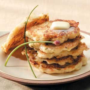 Parsnip pancakes 