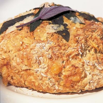 Parsnip, Parmesan and sage bread