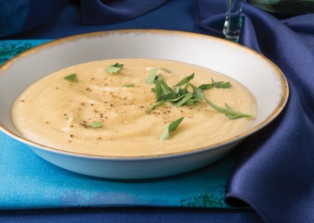 Parsnip-pear soup