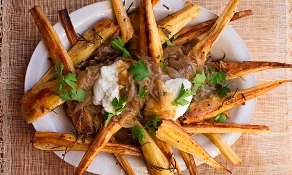 Parsnip poutine
