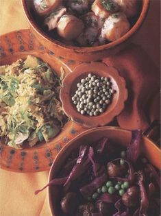 Parsnips with shiitake mushrooms in mustard sauce