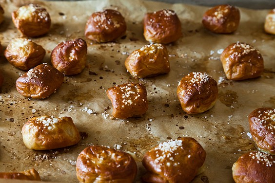 Party pretzel bites