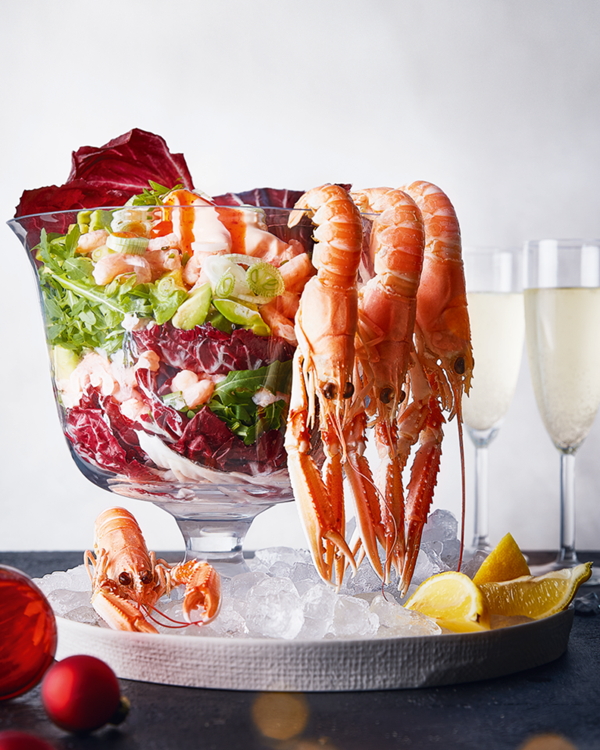 Party-size prawn cocktail 
