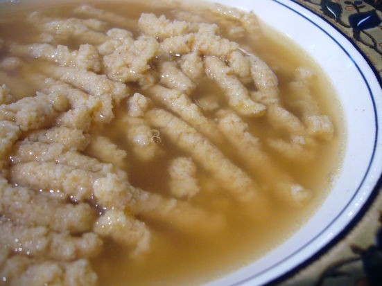 Passatelli in brodo 1