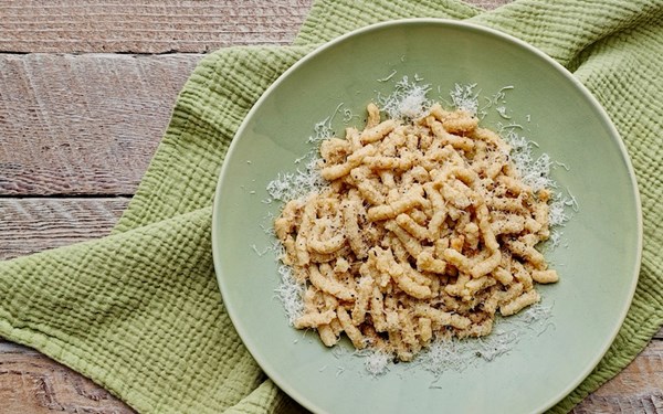 Passatelli pasta with brown butter
