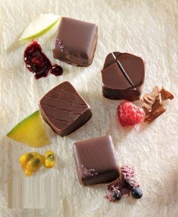 Passion fruit & mango chocolates