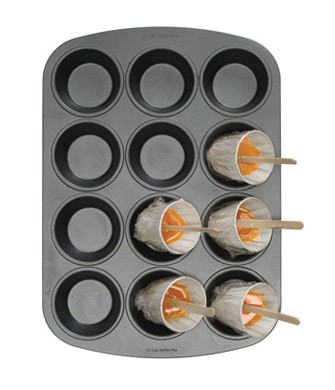 Passion fruit and guava pops
