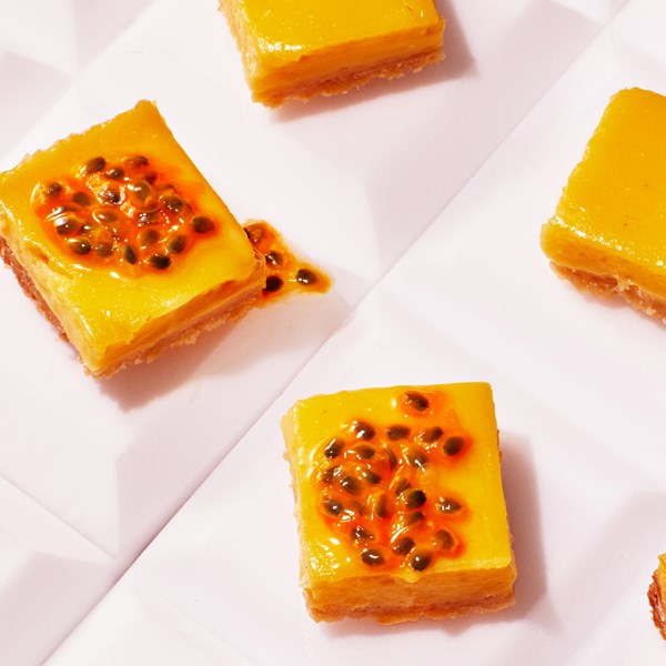 Passion fruit bars