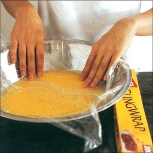 Passion fruit curd
