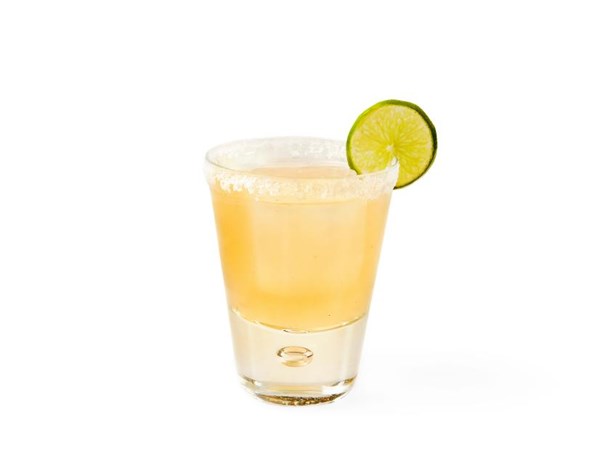Passion fruit-jalapeño margarita 