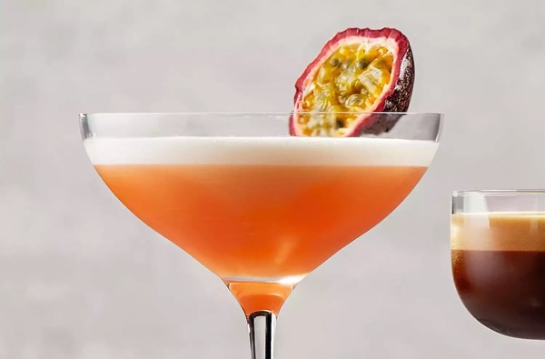 Passion fruit martini