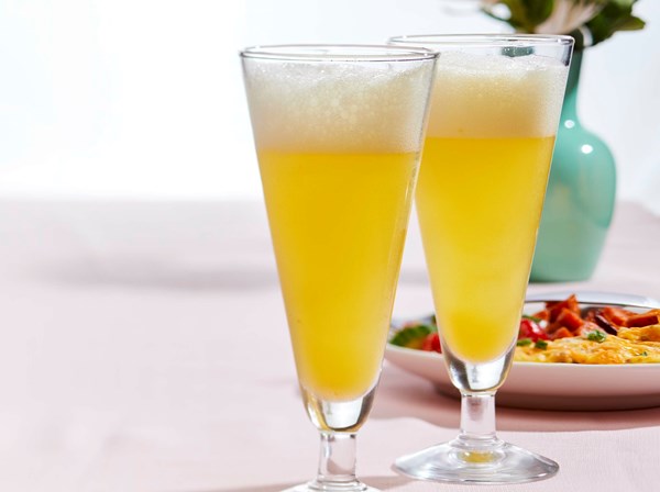 Passion fruit mimosas