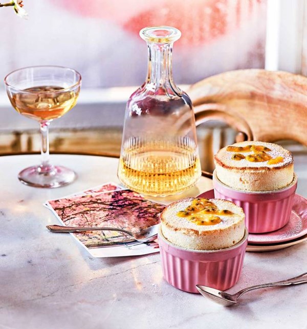 Passion fruit soufflé [Tristan Welch]