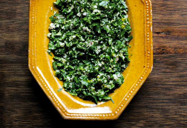 Passion fruit tabbouleh