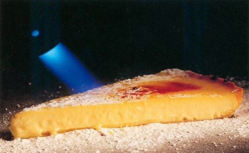 Passion fruit tart