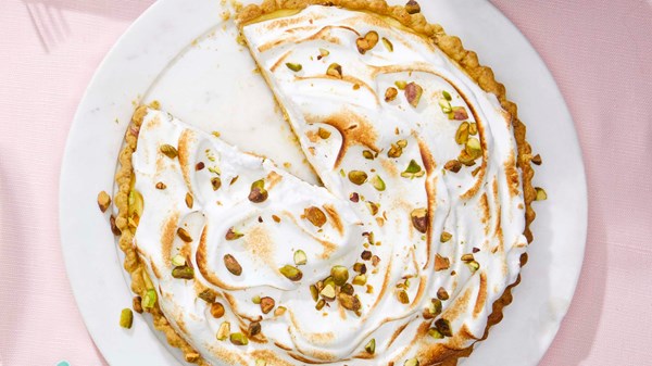 Passion fruit tart