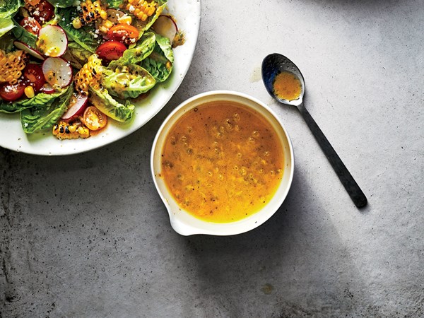 Passion fruit vinaigrette