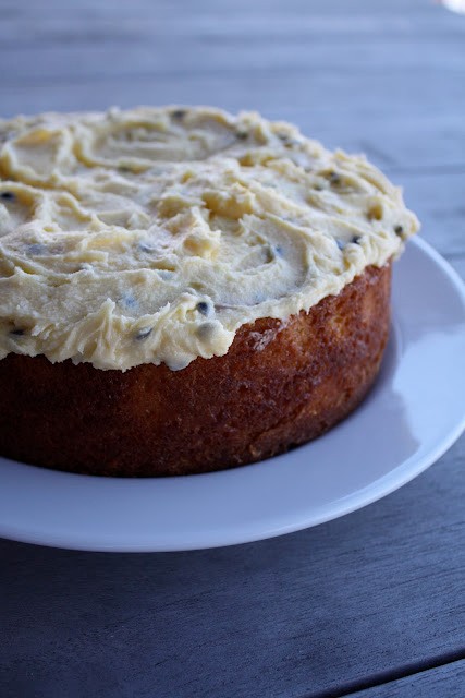 Passionfruit cake