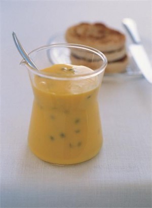 Passionfruit curd