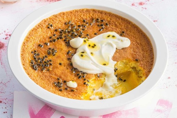 Passionfruit lemon delicious