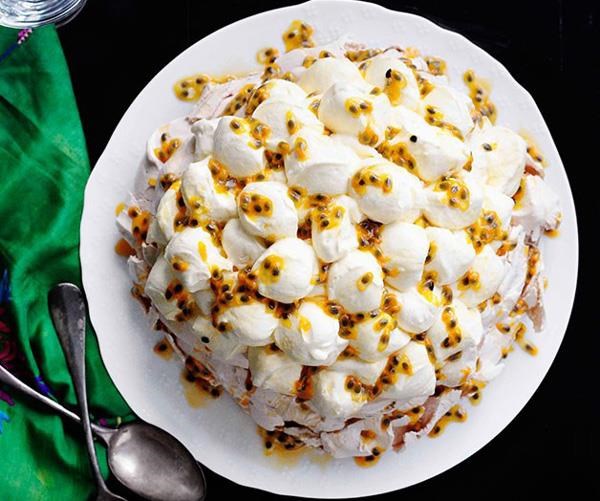 Passionfruit Pavlova