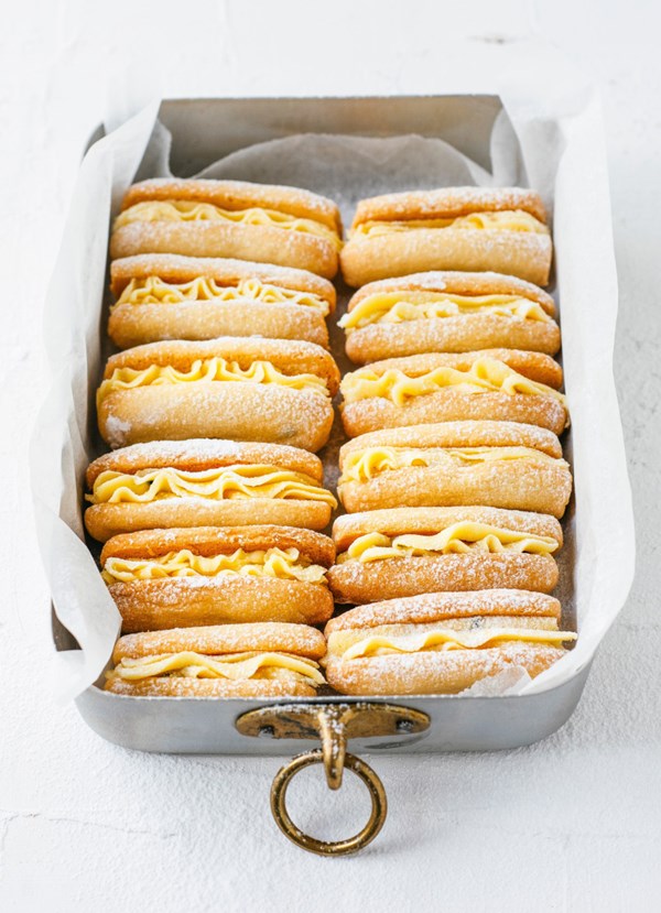 Passionfruit shortbread
