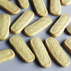 Passionfruit shortbread