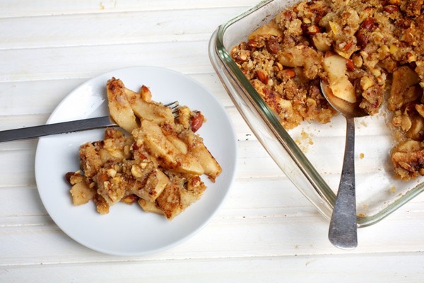 Passover apple crisp