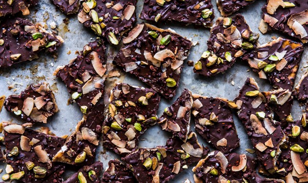 Passover chocolate-toffee matzo