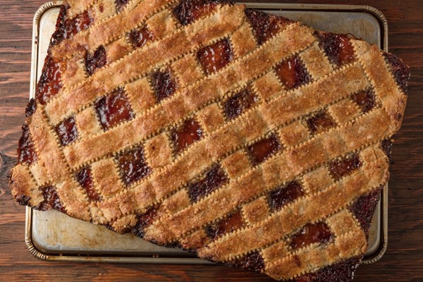 Passover Linzer tart