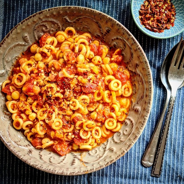 Pasta & chickpeas (Pasta e ceci)