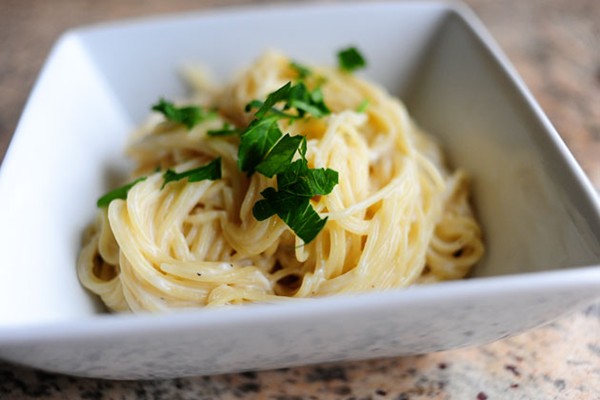 Pasta ai quattro formaggi