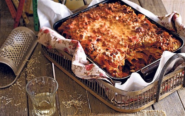 Pasta al forno Siciliana
