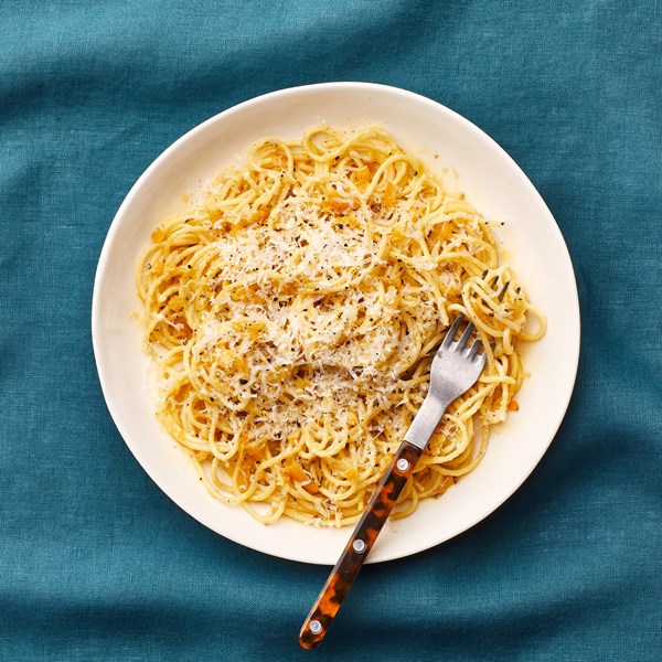 Pasta al preserved limone