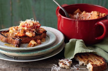 Pasta and beans (Pasta e fagioli)