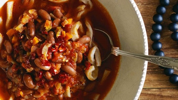 Pasta and beans (Pasta e fagioli)