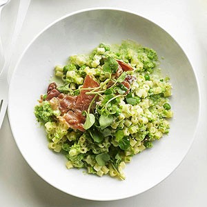 Pasta and peas