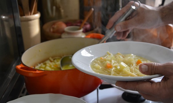Pasta and potatoes (Pasta e patate) 