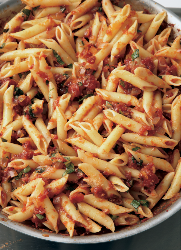 Pasta arrabbiata 