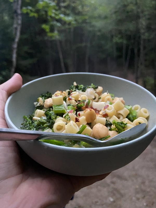 Pasta, beans & broccoli