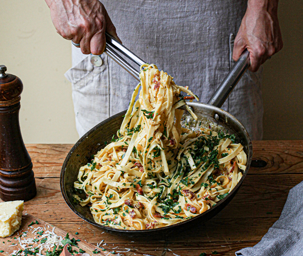 Pasta carbonara