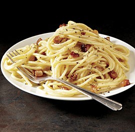 Pasta carbonara