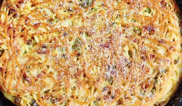 Pasta frittata