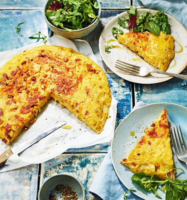 Pasta frittata