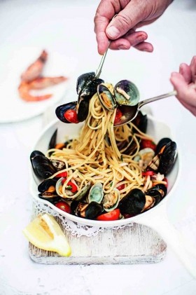 Pasta from the rocks