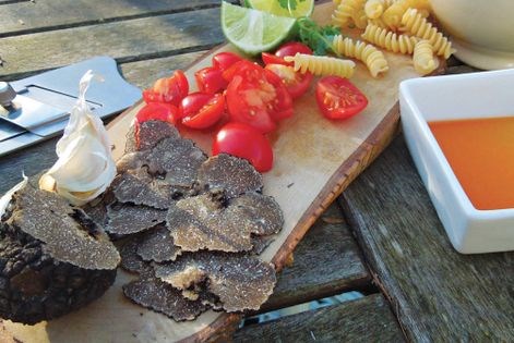Pasta made perfect with truffles