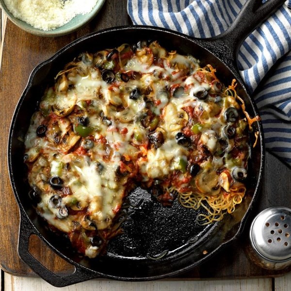 Pasta pizza