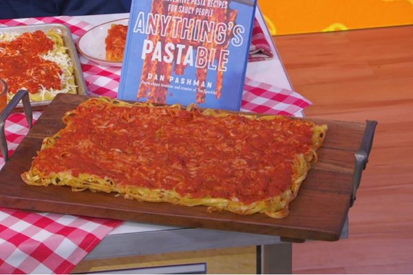 Pasta pizza