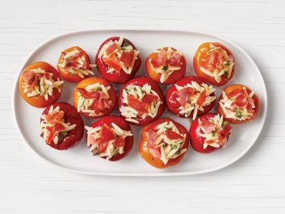 Pasta salad-stuffed peppers