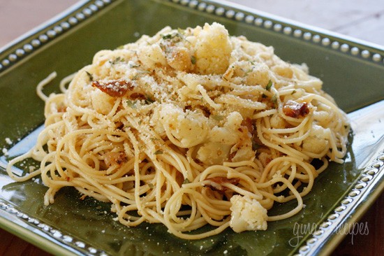 Pasta with cauliflower